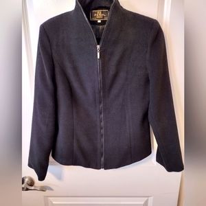 Vintage Fendi Black 100% Cashmere Jacket/Blazer